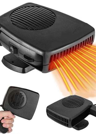 Потужний автомобільний обігрівач 200w, від прикурювача, air heater fan / дуйка / обігрівач в авто