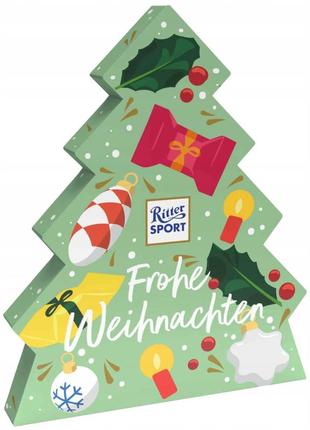 Адвент ritter sport frohe weihnachten advent 115g