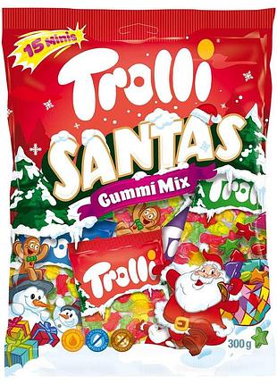 Мармелад trolli santas gummi mix minis 15s 300g