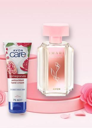 Imari naturelle avon, женский набор аромат и крем для рук