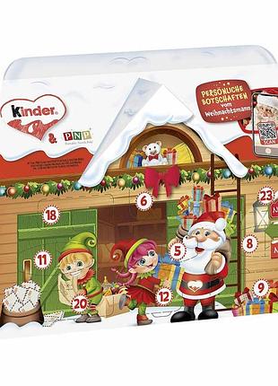 Адвент kinder mix 3dhaus advent calendar 234g
