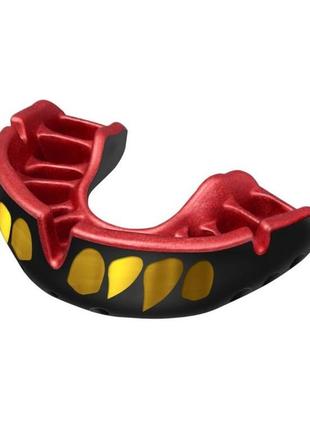 Капа opro gold доросла (вік 11+)  jaws black/red (art.102504011)