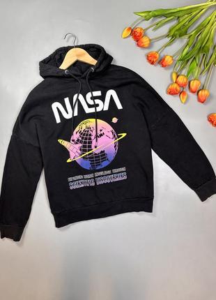 Толстовка nasa с капюшоном