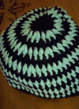 Шапка вязаная by lana grossa3 фото