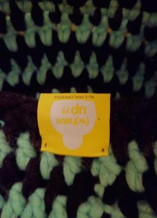 Шапка вязаная by lana grossa4 фото