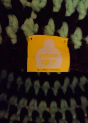 Шапка вязаная by lana grossa5 фото