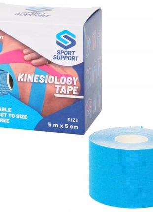 Тейп кінезіологічний 5м × 5см, sport support, kinesiology tape, іспанія