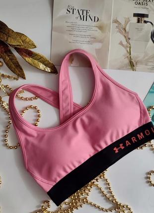 Under armour xs 34 спортивный топ бюстгальтер