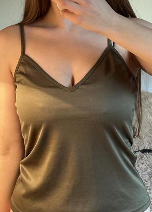 Майка на бретелях