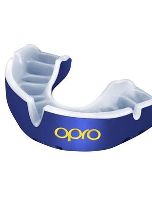 Капа opro gold доросла (вік 11+) blue/pearl (art.102504002)