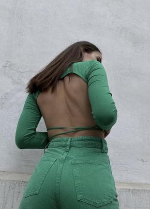 Топ от h&m с открытой спиной