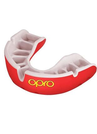Капа opro gold доросла (вік 11+) red/pearl (art.102504004)