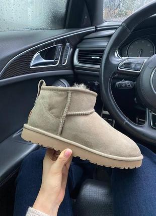 Кросівки ugg ultra mini khaki olive 37
