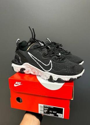Кросівки nike react vision black-white 42