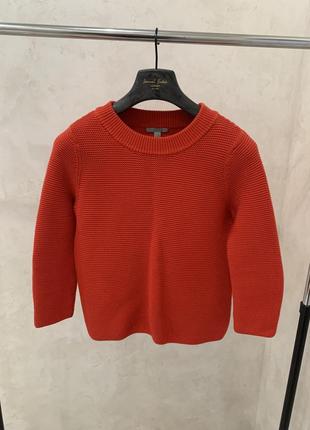 Червоний джемпер cos жіночий светр світшот