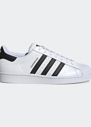 Кросівки adidas superstar white black 37