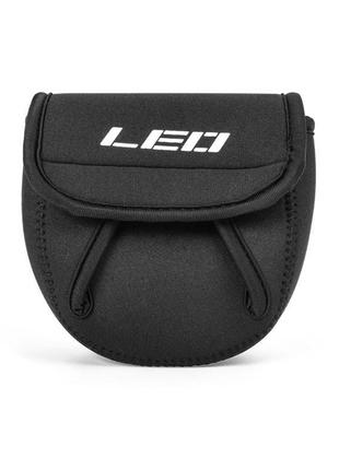 Неопреновый чехол для катушки leo 27918 black сумка рыболовная катушка 20*18 см (k/opt-6919-28819)