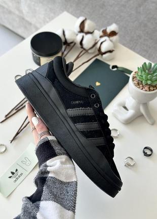 Кросівки adidas campus x bad bunny black 37