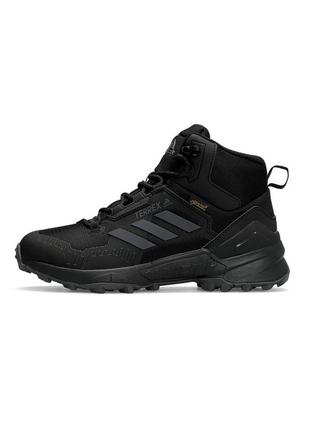 Adidas terrex swift r gore-tex fur black grey 42