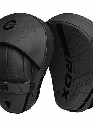 Лапи боксерські rdx f6 kara matte black