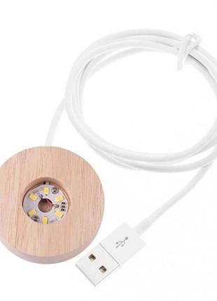 Декоративний 3d-нічник кришталева куля crystal ball лось (52493)2 фото