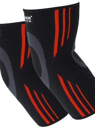 Налокітники power system ps-6020 elbow support evo black/orange (2шт.) xl