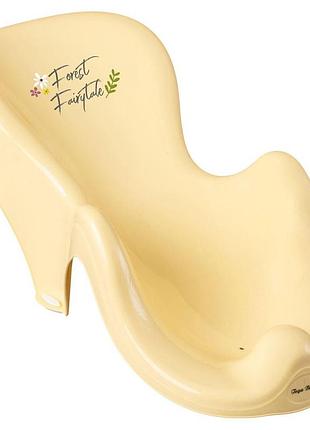 Гірка для купання tega forest fairytale anti-slip baby bath seat ff-003-109 light yellow (жовтий)