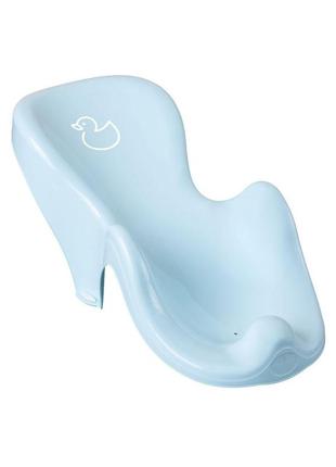 Гірка для купання tega duck anti-slip baby bath seat dk-003-129 light blue (блакитний)