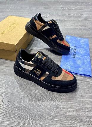 Мужские брендовые кроссовки burberry