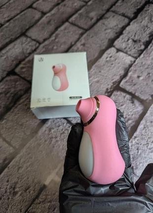Женский вакуумный стимулятор для клитора розовый мощный shop