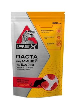 Паста від мишей та щурів irex дой-пак 250 г