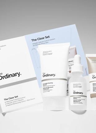 The ordinary - the clear set - набір косметики для проблемної шкіри