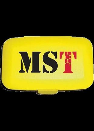 Таблетница mst pill box yellow жёлтая