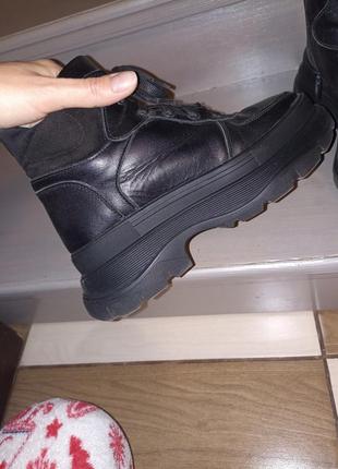 Сапоги зимние кожуа,ботинки для девочки размер 36