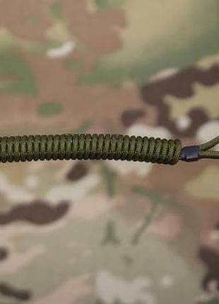 Страхувальний шнур для пістолета тренчик олива