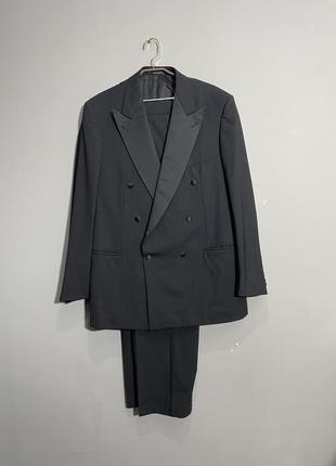 Ermenegildo zegna чоловічий костюм зі штанами на лампасах