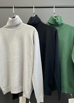 Гольфи італія l-xxl великі розміри батал monte cervino водолазка джемпер светр кофта3 фото