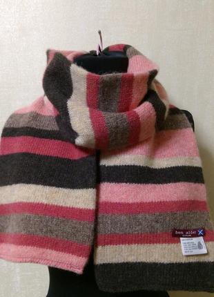 Шотландский шерстяной шарф ben alder.