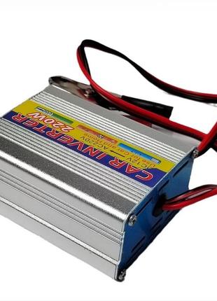 Перетворювач напруги інвертор, автомобільний авто інвертор 12v-220v 220w4 фото