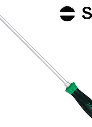 Викрутка шліцева ударна toptul 10x400 (з шестигранником під ключ) falb1040