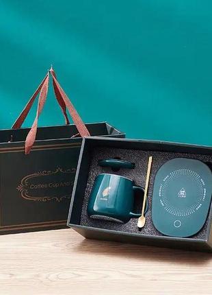 Чашка на usb-подставке с подогревом