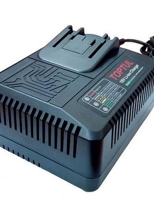 Зарядний пристрій для гайковерта toptul 18v kald0124e