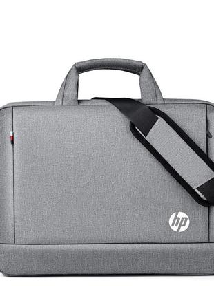 Сумка для ноутбука протиударна 15,6"-17" hp digital сіра (ibn017s2)