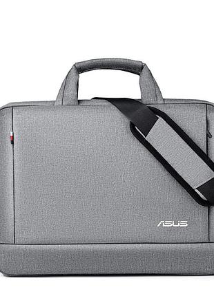 Сумка для ноутбука протиударна 15,6"-17" asus digital сіра (ibn017s3)