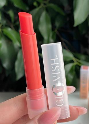 Оттеночный бальзам для губ huda beauty glowish super jelly lip balm (goji berry) 2.5 g
