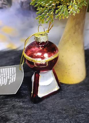 Скляна іграшка барбекю