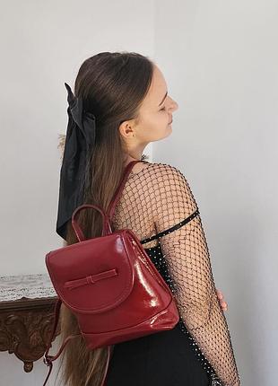 Рюкзак портфель лавовий