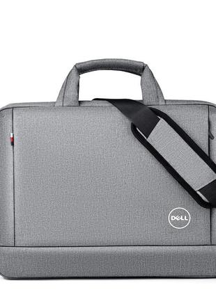 Сумка для ноутбука протиударна 15,6"-17" dell digital сіра (ibn017s1)