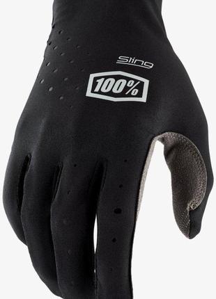 Перчатки ride 100% sling glove (black), m (9)