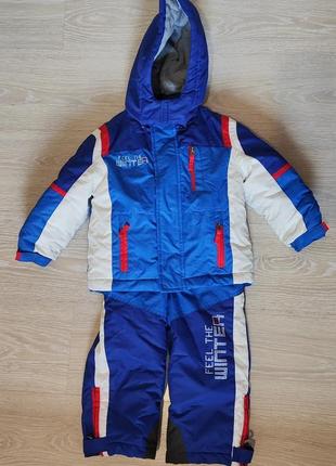 Зимний костюм для мальчика фирмы chicco